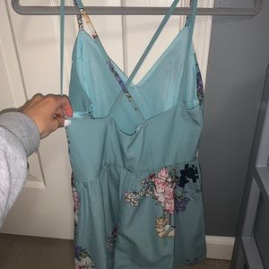 Classy floral romper